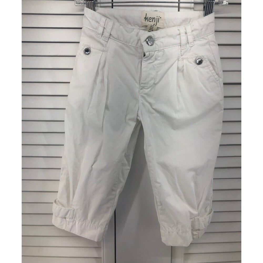 Kenji size 5 white long short